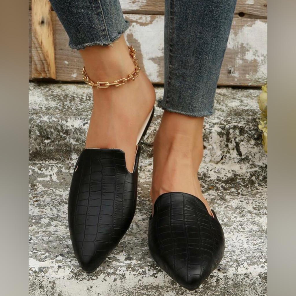 Point Toe Mules